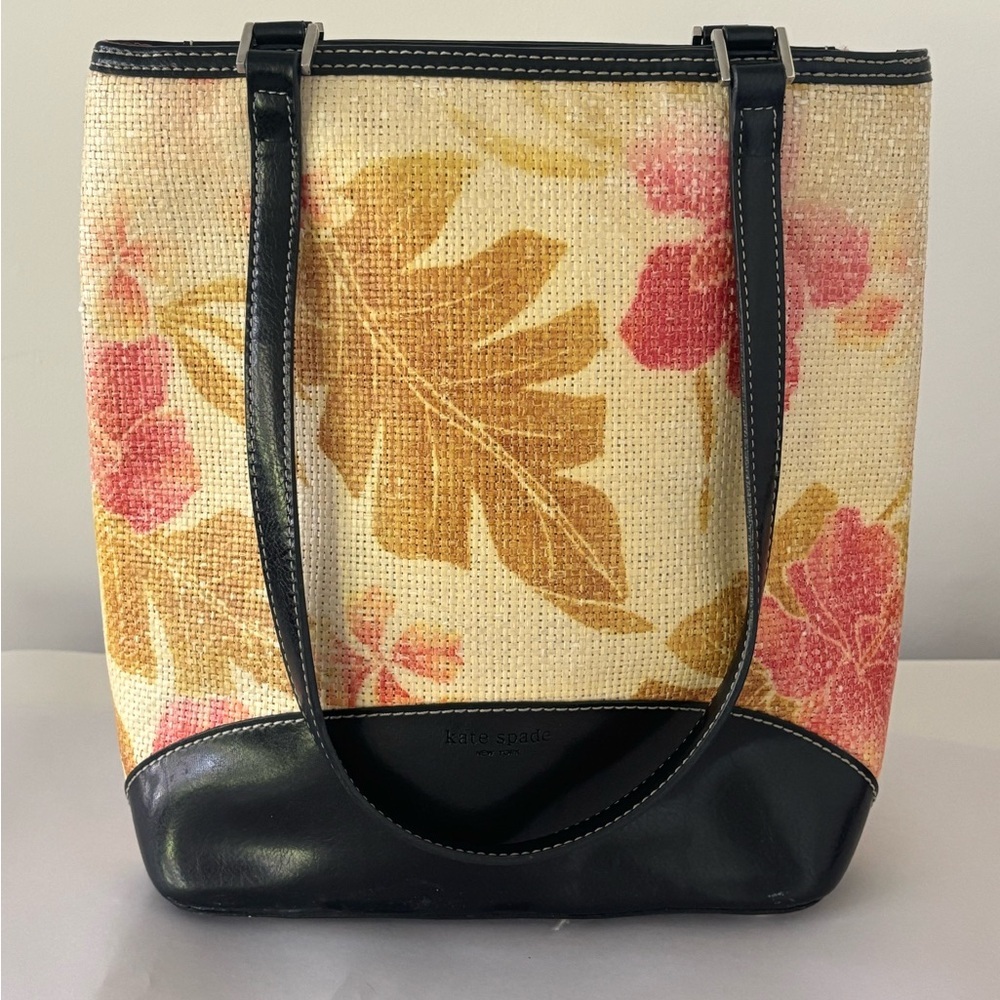 Kate Spade Cream and Black Shoulder Bag